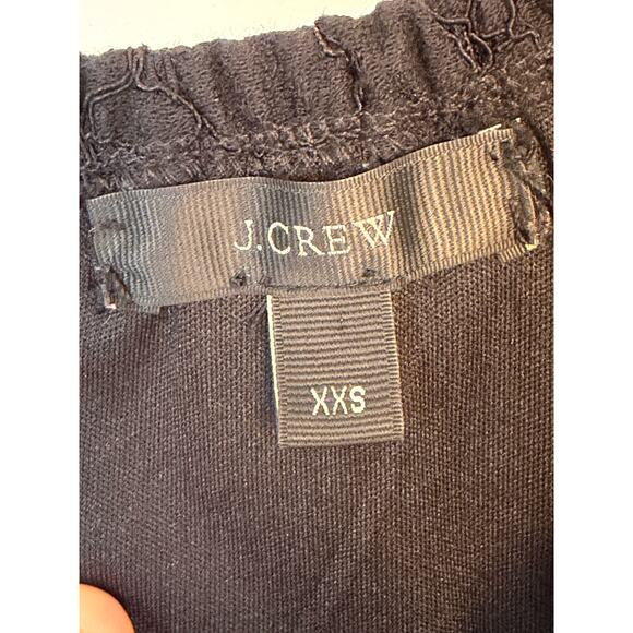 J.Crew Black Lace Off-the-Shoulder Cocktail Dress XXS - Picture 8 of 8